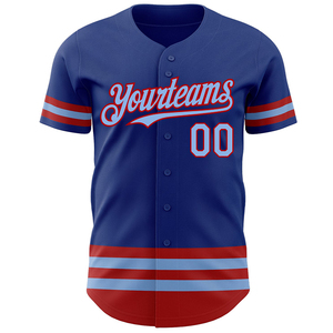Maillot de baseball sportif décontracté personnalisé, 100 % polyester, à deux boutons, en tissu maillé respirant, imprimé, grandes tailles – Meilleures ventes - Product Image 3