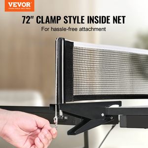 Foldable Indoor <strong>Table</strong> Tennis Game <strong>Table</strong> with Clamp Net Portable <strong>Ping</strong> <strong>Pong</strong> <strong>Table</strong> - Product Image 2