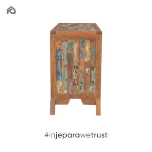 Elegante Mueble de TV Moderno de Madera Reciclada Sólida con Tamaños Personalizados para Sala de Estar, Muebles para el Hogar Hechos en Indonesia - Product Image 3