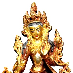 พระพิฆเนศบูชาสไตล์ทิเบตธารา,พระพุทธรูปโบราณทำจากโลหะทองแดงคุณภาพสูงสไตล์อินเดียศาสนา - Product Image 4