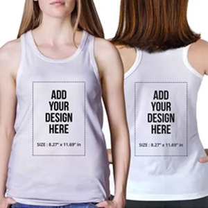 Custom Logo Printing <b>Men</b> Gym Fitness <b>Vest</b> Bodybuilding Breathable 100% Cotton Knitted Muscle Workout <b>Stringers</b> Tank Top - Product Image 6