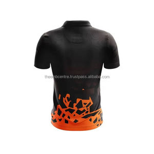 Polos sublimados OEM de poliéster de secado rápido, diseño personalizado para equipos deportivos, eventos, uniformes del personal, suministro a granel - Product Image 6