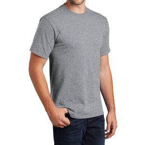 T-shirt uni de luxe personnalisé avec logo, 100 % coton, streetwear, qualité supérieure, pour homme - Product Image 6