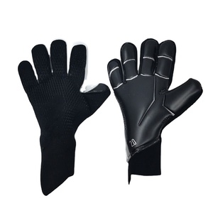 2024 professionnel Latex Football gardien gants de haute qualité nouveau Design plat paume sport gants formation cuir PU matériel - Product Image 1