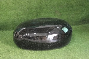 Nouvelle Conception Galets Ovales en Pierre Artificielle Gris Brillant Imperméables Durables Modernes pour Jardins, Parcs, Centres Commerciaux, Hôtels, Villas Extérieurs Garantie 2 Ans - Product Image 3