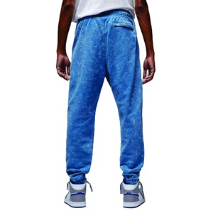 Pantalones de chándal apilados ajustados Pantalones apilados de algodón y poliéster Pantalones de chándal atléticos ajustados para correr para hombre - Product Image 6