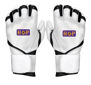 Professional Genuine Leather Right-Handed Breathable Lightweight Baseball Batting <b>Gloves</b> Hand Protections - Product Image 6