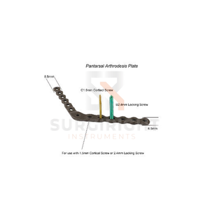 Plaque de fixation osseuse pour animaux, implant orthopédique vétérinaire, alignement osseux, réparation des fractures, chirurgie traumatique par Blush Surgical - Product Image 5