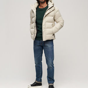 Latest Unisex Comfortable Casual Fashion Puffer <b>Jacket</b> For Men OEM Services Custom Loose Men Puffer <b>Jackets</b> Men - Product Image 2
