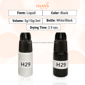 Pegamento para pestañas para extensión de pestañas coreano 2,9 s secado rápido 3ml/5ml/10ml negro impermeable fuerte adhesivo Etiqueta Privada - Product Image 5
