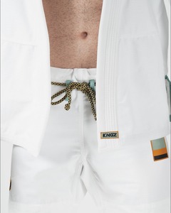   Kimono de Jiu-Jitsu Brasileño Nano 3.0 Blanco, Alta Calidad, 100% Algodón, 460g, Elástico, Uniforme de Artes Marciales - Product Image 6