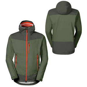 High Performance Quick Dry Waterproof Breathable Hooded Unisex Training Windbreaker <b>Jacket</b> Travel Ready Outdoor - Product Image 1
