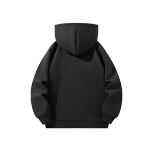 Ensemble de survêtement pour homme tendance en hiver, respirant, 100% coton polaire, manches longues, couleur unie, vêtements décontractés de haute qualité - Product Image 2
