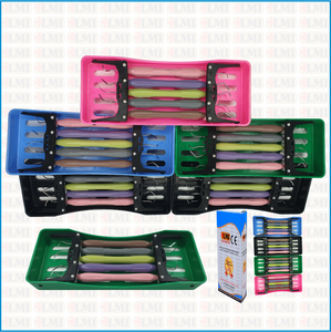 ชุดเครื่องมือทันตกรรม LMI Arte Set 5 แบบตลับ สีเขียว คุณภาพพรีเมียม ทำจากสแตนเลสสตีล ใช้ซ้ำได้ - Product Image 4