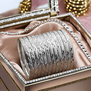 Bracelets en argent plaqué en gros, bracelets tendance, bracelets en laiton argenté, bracelets en argent personnalisés, bracelets traditionnels en argent plaqué - Product Image 4