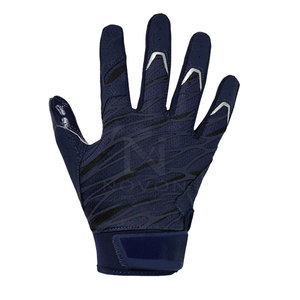 High American Football Gloves Grip Palm Lightweight Full Finger <b>Hook</b> Loop Closure Synthetic Leather for Training Practice <b>Games</b> - Product Image 3