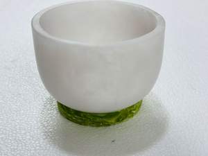 Hotel and Restaurant Unique Round Resin <b>Bowl</b> Dinnerware <b>Dessert</b> Server <b>for</b> Parties all colors and white swirl available - Product Image 2