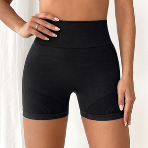 Shorts de yoga décontractés pour femmes, respirants, à séchage rapide, haute élasticité, écologiques, taille mi-haute, pour la gym et le fitness, qualité OEM économique - Product Image 1