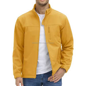 Softshell แจ็คเก็ตขนาดพลัสไซส์สำหรับผู้ชาย, แจ็คเก็ตกันลมใส่ได้ทั้งชายและหญิงแจ็คเก็ตบุผ้านุ่มออกแบบได้ตามต้องการ - Product Image 5