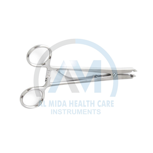 Pince à clips chirurgicaux Raney 6,25 pouces pour la neurochirurgie, clips hémostatiques, instrument manuel en acier inoxydable certifié CE - Product Image 1