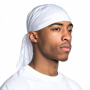 Durags à longue queue, Bandanas, Turbans, Bandeaux Hip Hop pour hommes, Accessoires de tête tendance - Product Image 4