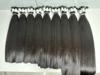 Extensiones de Cabello Humano Azura 100% Virgen con Doble Trama a Máquina, Grado Remy, Estilo Ondulado Natural, Precio de Fábrica de Vietnam