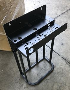 Commercial 20" slim housing stand type RO system water Filter <b>Bracket</b> Made in Taiwan Manual Water Filter Parts - Product Image 2