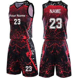 ขายตรงจากโรงงาน OEM คุณภาพสูง โพลีเอสเตอร์ 100% รับทำโลโก้ ใส่สบาย ระบายอากาศดี จัดส่งภายใน 7 วัน ชุดกีฬาบาสเก็ตบอล - Product Image 5