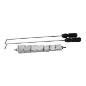 Horse Dental Multiple 7 Fulcrum Head with 2 Handles Set Customizable Veterinary Equine Dentistry <b>Tooth</b> Extraction <b>Tools</b> - Product Image 3