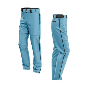 Pantalons de baseball personnalisés professionnels, impression par sublimation, logo imprimé sur le devant, évacuation de l'humidité, séchage rapide, antibactériens - Product Image 1