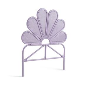 Tête de lit naturelle en rotin en forme de fleur, panneau décoratif pour chambre d'enfant, vente en gros de têtes de lit - Product Image 4