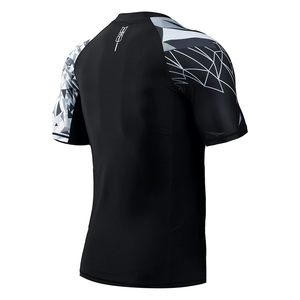 Camiseta de Compresión Deportiva para Hombre con Logotipo Personalizado, Manga Corta, Transpirable, Elástica, Fabricante, Suministro al por Mayor - Product Image 4