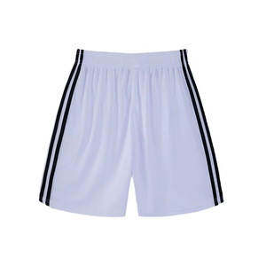 Pantalones Cortos Deportivos Personalizados de Color Sólido con Franja Lateral, Cintura con Cordón Ajustable, Secado Rápido, Tejido de Punto, Cintura Media, Ropa Deportiva - Product Image 5