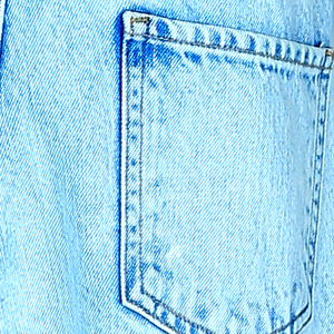 Pantalones de mezclilla de pierna recta transpirables y lavados para hombre, de cintura media, estilo casual de negocios, al por mayor, de algodón, con cierre de cremallera, de peso medio. - Product Image 2