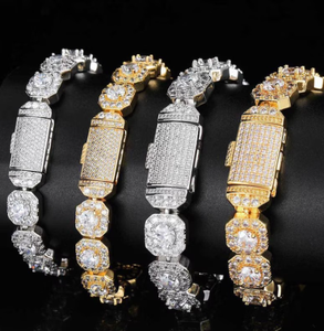 กำไลข้อมือเงินมอยส์ซอไนท์สีเงิน925กำไลข้อมือแฟชั่นที่ปรับแต่งได้สวยงามของขวัญสำหรับวันครบรอบและเครื่องประดับเพชรอื่นๆ - Product Image 2