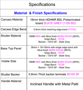 Aparador Moderno con Cajones y Estantes para Sala de Estar o Dormitorio, Mueble Duradero y Elegante, Conjunto Premium - Product Image 3