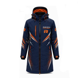 Solid color <b>winter</b> apparel Textile Long Jackets long <b>coats</b> outdoor New arrival Reasonable rate custom Textile Long Jackets - Product Image 4