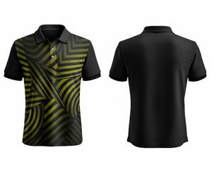 Polyester Sublimation Polo Shirt – Lightweight & Breathable Design for Men Women Youth Quick-Dry Dry-Fit Active Polo - Product Image 6