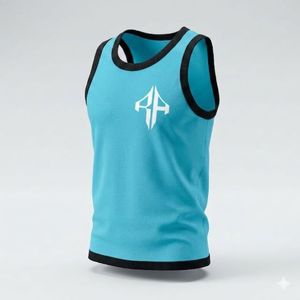 Débardeur pour homme de qualité supérieure, design personnalisé, imprimé, 100% coton, style décontracté par RIVIAN ATLANTIC - Product Image 6