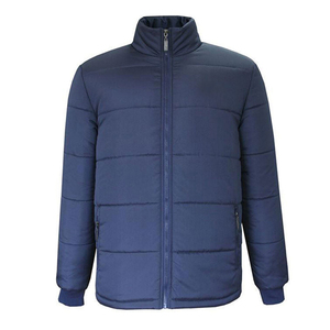 Chaqueta Bomber de Camuflaje Azul Marino para Hombre, Cuello Redondo, Cierre Completo, Resistente al Viento, Formal, para Primavera, con Bolsillos, Corte Regular - Product Image 4
