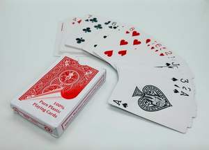 Baraja de cartas Mark Magic con diseño Bicycle, paquete de cartas para mentalistas, tamaño Bridge, paquete de cartas para trucos, de plástico - Product Image 4