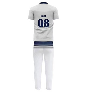 ชุดกีฬาขายดี คุณภาพพรีเมียม ชุดคริกเก็ตราคาส่งถูก แขนสั้น - Product Image 3