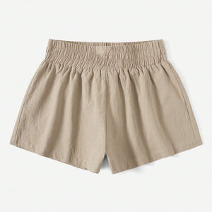 Pantalones de Verano para Mujer, de Color Sólido Personalizado, con Volantes, de Pierna Ancha, Impermeables, de Secado Rápido, de Cintura Alta, Transpirables, Casuales, Holgados, Estilo Moto Biker - Product Image 2