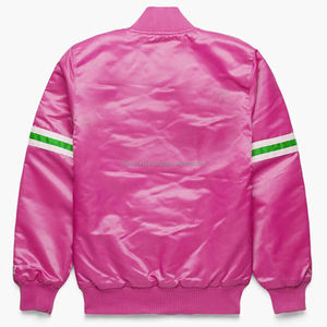 Veste de sport Zavi pour hommes en satin, veste universitaire à manches longues pour unisexe, prix de gros, vente chaude - Product Image 6