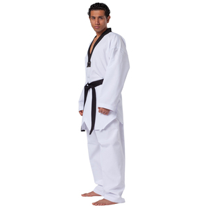 High Quality Taekwondo Suit at Price Hot Selling <b>Cheap</b> Martial Arts Wear New Arrival Women's Karate Training Uniform - Product Image 3