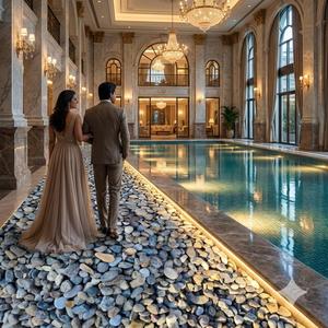 กรวดแม่น้ำสีเทาขัดเงาคุณภาพสูงสำหรับตกแต่งภูมิทัศน์ ตกแต่งกระถางต้นไม้ ตกแต่งน้ำพุ มีจำหน่ายสำหรับส่งออกในราคาที่เหมาะสม - Product Image 2