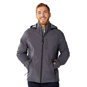 Chaquetas de Invierno Personalizadas para Hombre OMMIZ, Chaquetas con Cierre de Cremallera para Hombre, 100% Poliéster, Mecánicas, Suaves, de Alta Calidad, Venta al Por Mayor de Fábrica - Product Image 1