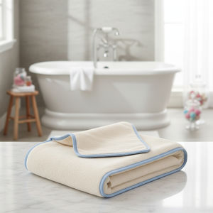 Juego de Toallas con Capucha para Bebé, Suaves y Absorbentes, 100% Algodón de Rizo, Unisex, con Logotipo Personalizado, Secado Rápido, Ecológicas, OEKO TEX - Product Image 3