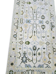 High-Trending Turkish Cotton Persian Oushak Rug Sets 8x10 Hand-Knotted Small <b>Runners</b> for Living Room Area Design Home Decor - Product Image 6