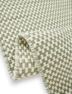 Tapis Rocco Crème 2025 le plus vendu, 10 x 10 pieds, en pure laine de Nouvelle-Zélande, infroissable, à poils coupés modernes, pour salon et chambre à coucher - Product Image 4